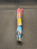 Tsutomu H1 plunger Alligator Back Blue